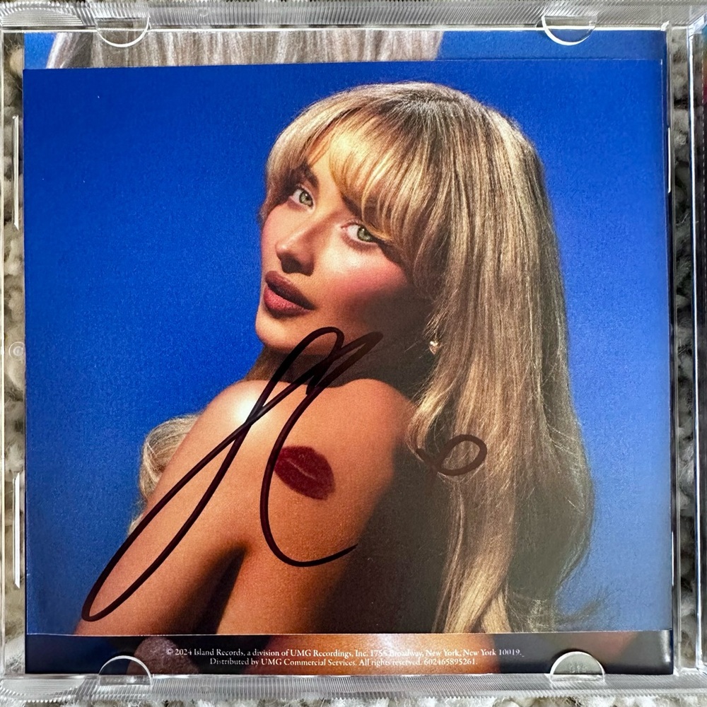 Sabrina Carpenter Short n' Sweet Signed CD